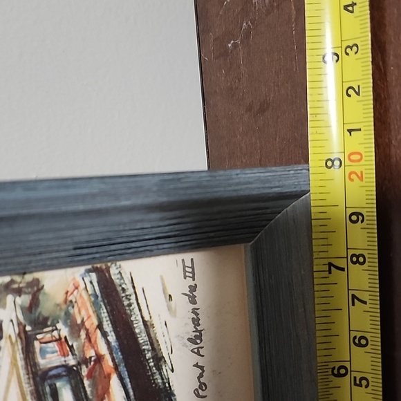 Stunning Set of Three Framed Parisian Art Prints - Picture 11 of 11